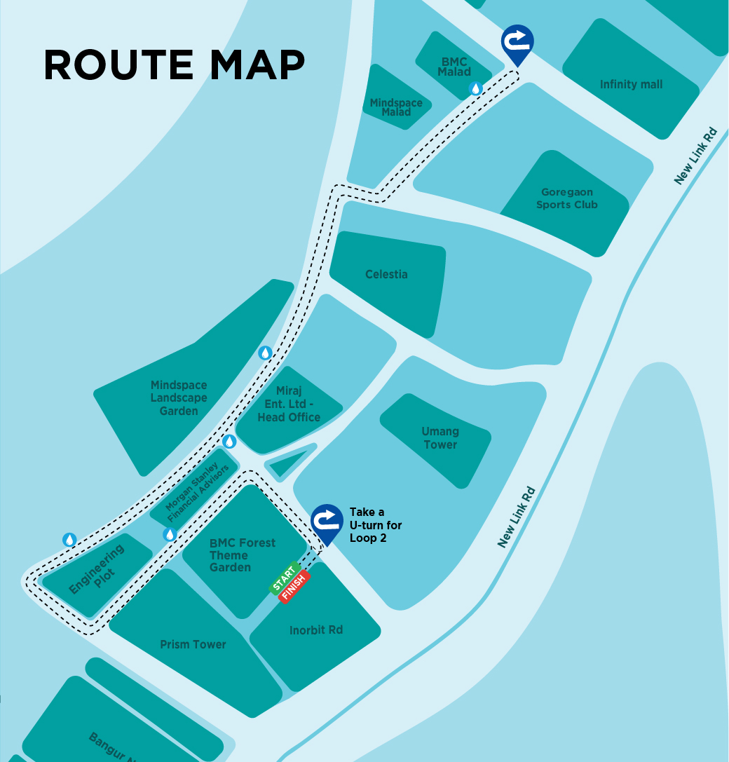 10KM Route Map