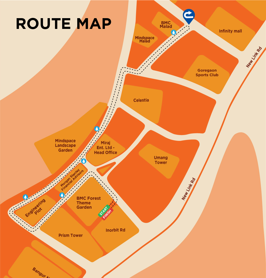 5KM Route Map